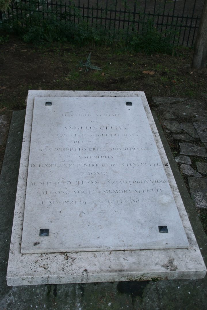 Angelo Celli's lapid.jpg